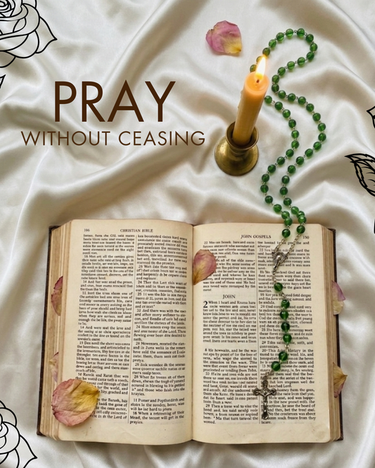 Emerald Green Crystal Rosary