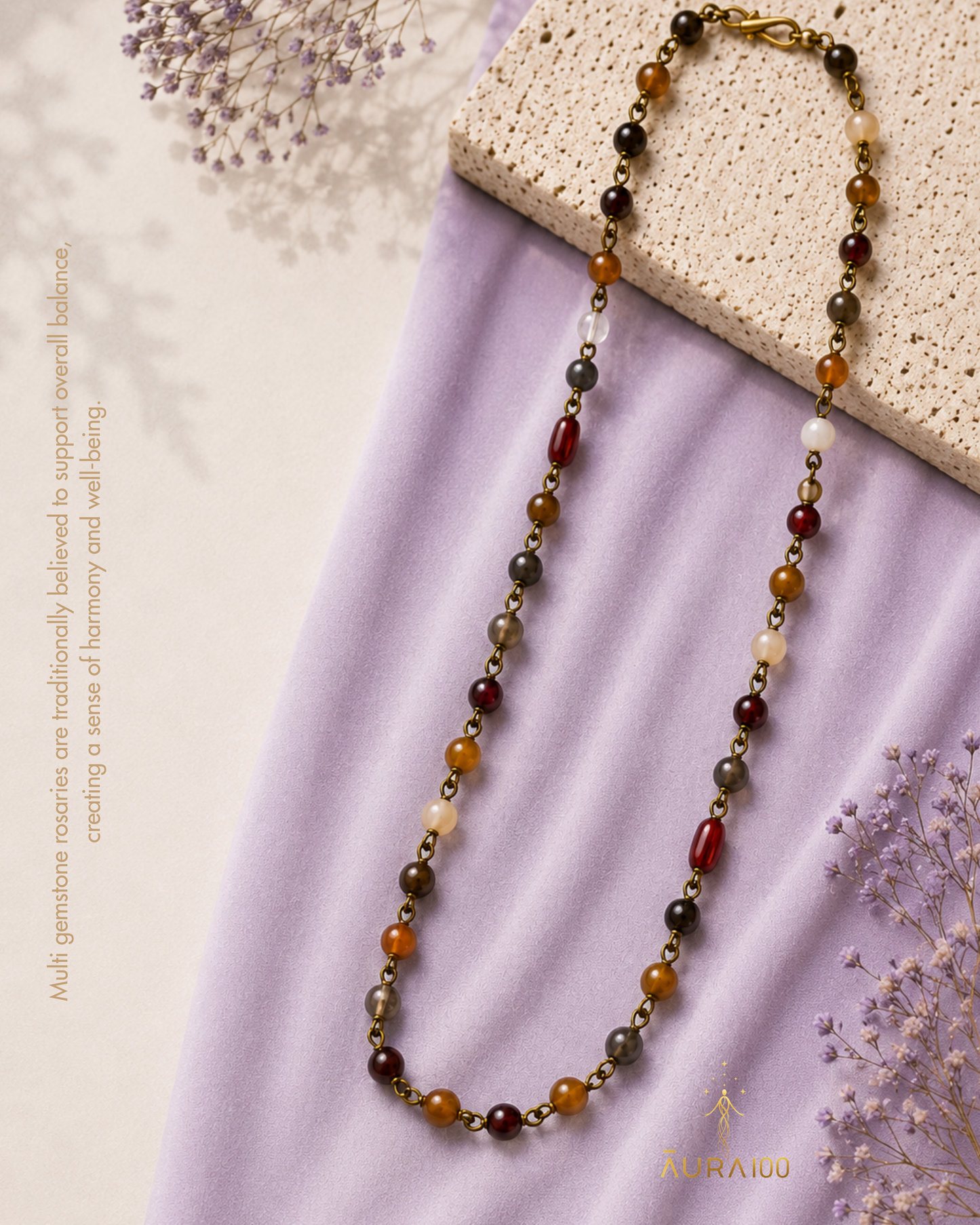 Premium Harmony Multi-Gemstone Necklace
