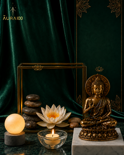 Abhaya Mudra Buddha Statue