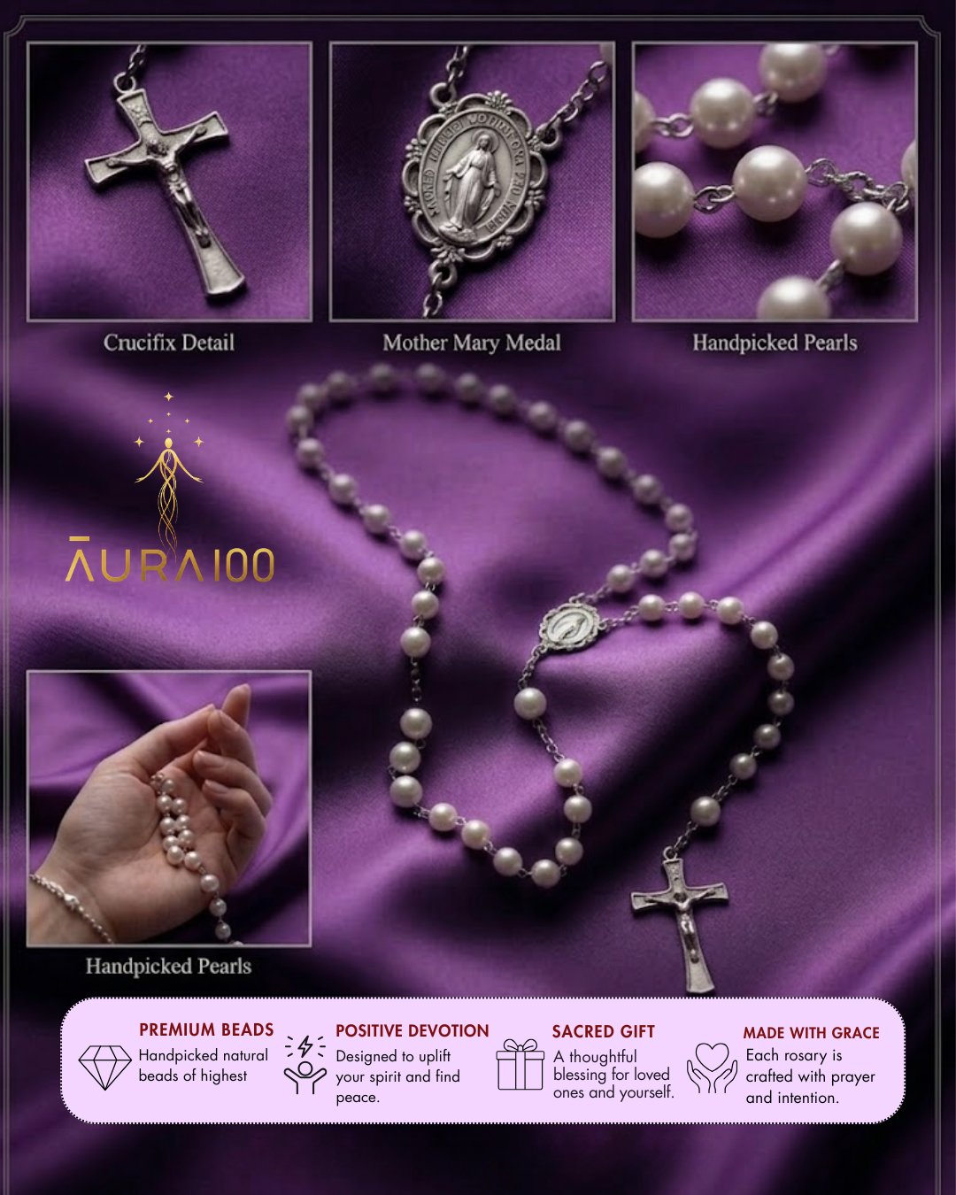 The Sacred Pearl Rosary
