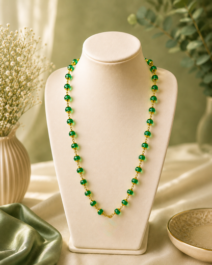 Premium Green Crystal Spiritual Healing Necklace