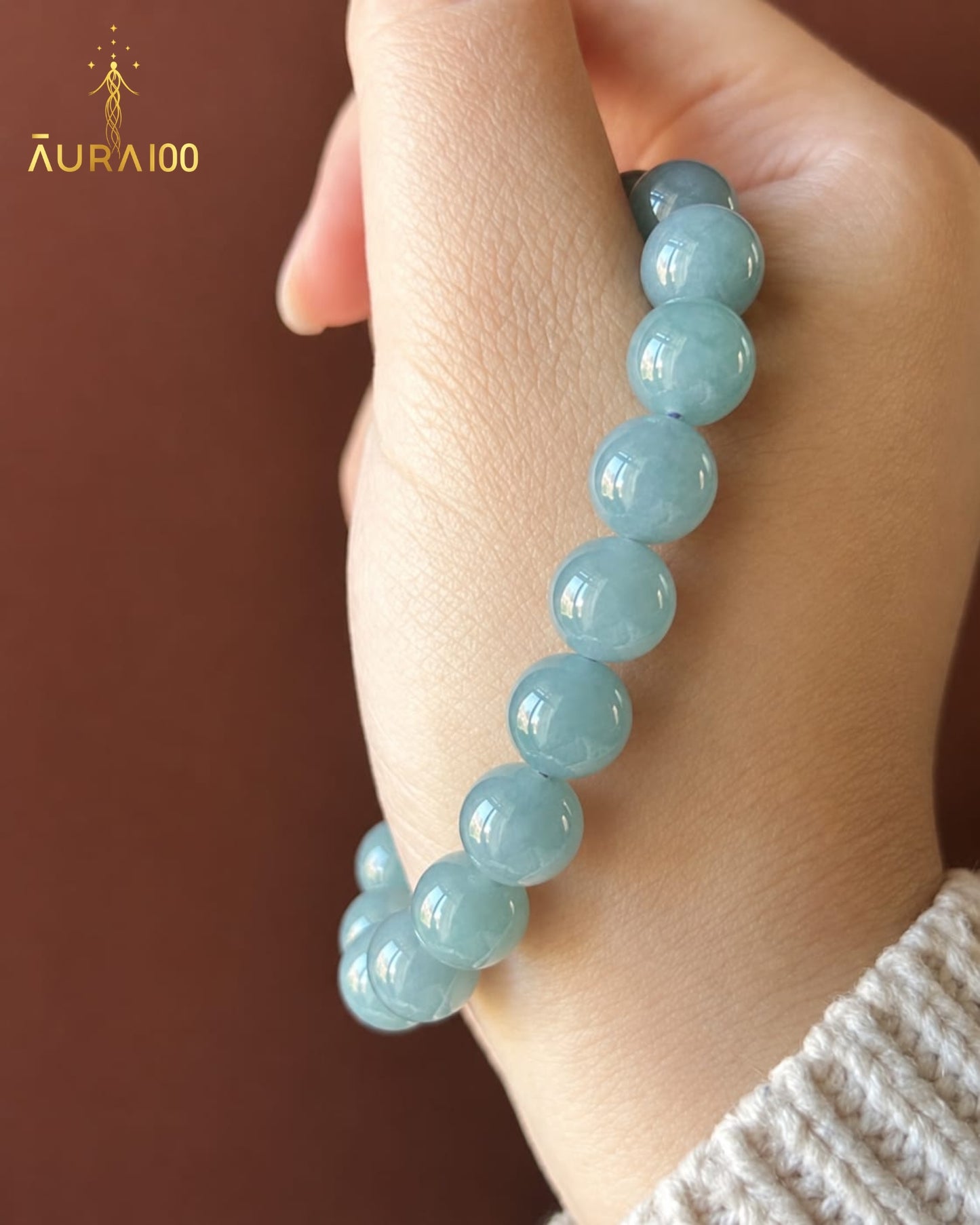 Premium Aquamarine Natural Stone Spiritual Healing Bracelet