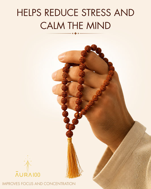 Authentic Rudraksha Meditation Mala