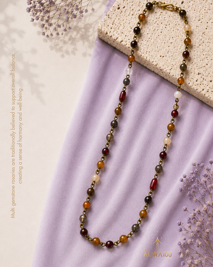 Premium Harmony Multi-Gemstone Necklace