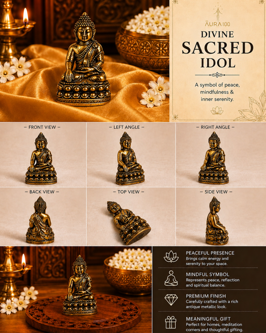 Dhyana Mudra Buddha Statue